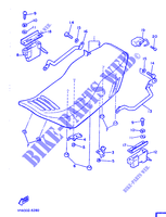 SEDILE per Yamaha XJ900F 1987