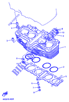 CILINDRO per Yamaha XJR1200SP 1997
