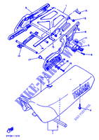 SELLA / PORTAPACCHI per Yamaha XTZ660 1993