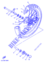RUOTA ANTERIORE per Yamaha XTZ750 1991
