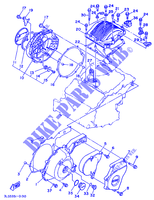 COPERCHIO   MOTORE 1 per Yamaha XTZ750 1992