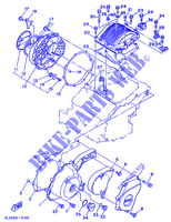 COPERCHIO   MOTORE 1 per Yamaha XTZ750H (51KW) 1992