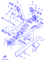 FORCELLONE / AMMORTIZZATORE per Yamaha XV125 1999