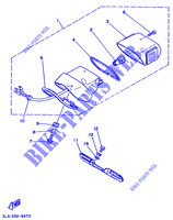 FANALE LUCE POSTERIORE per Yamaha XV125 1999