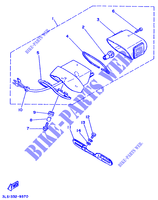 FANALE LUCE POSTERIORE per Yamaha XV250 (15.5KW) 1992