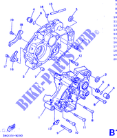 CARTER MOTORE per Yamaha DT125R 1989