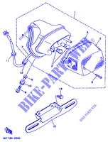 FANALE LUCE POSTERIORE per Yamaha XV535S (FLAT) 1994