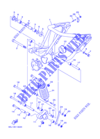 FORCELLONE / AMMORTIZZATORE per Yamaha DRAGSTAR 1100 CLASSIC 2003