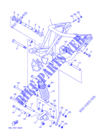 FORCELLONE / AMMORTIZZATORE per Yamaha DRAGSTAR 1100 CLASSIC 2005
