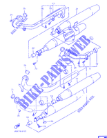 SCARICO per Yamaha XVZ1300A 1997