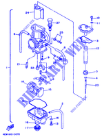 CARBURATORE per Yamaha YZ250LC 1993